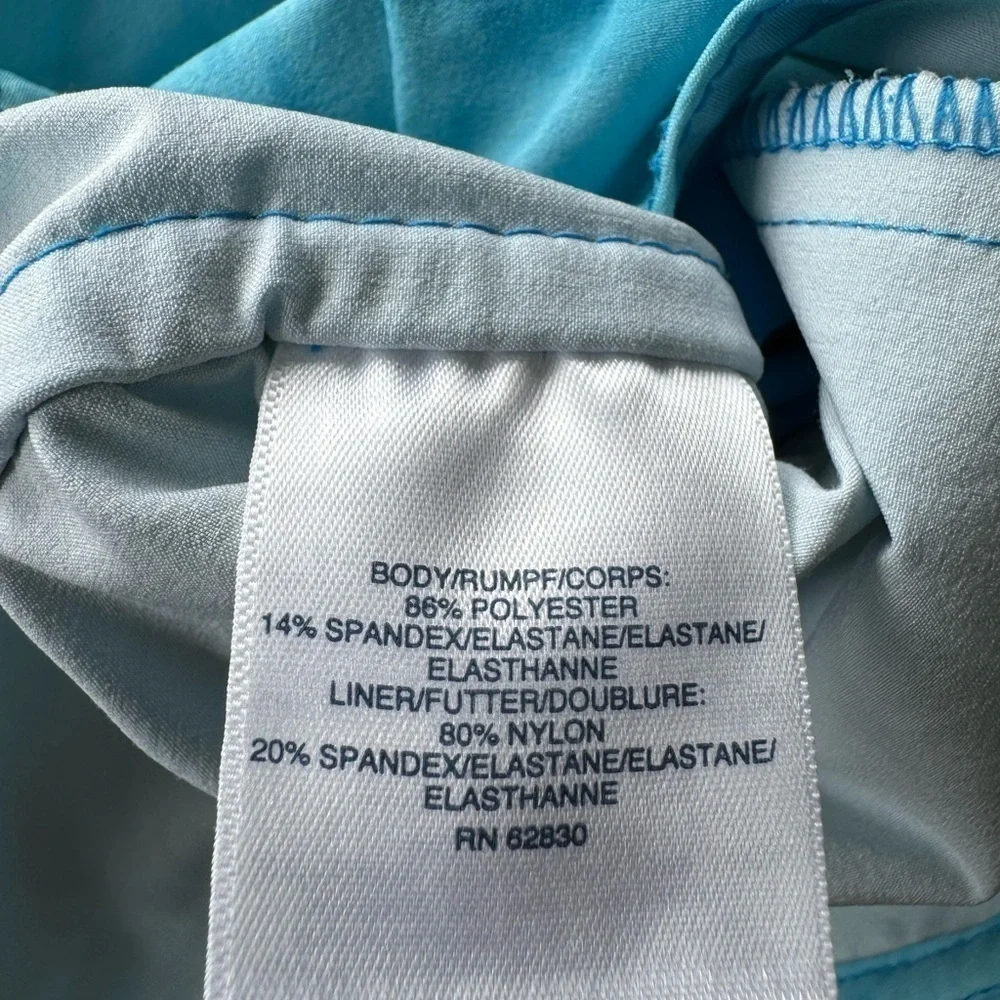 Lands’ End Swim Shorts Girls Size 14 Blue